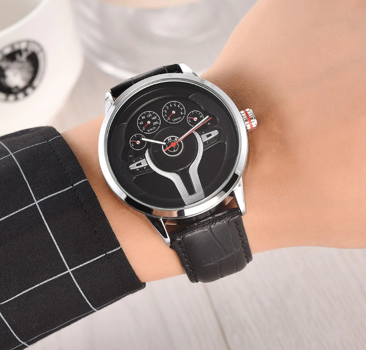 3D Steering Wheel Watch BMW Trend