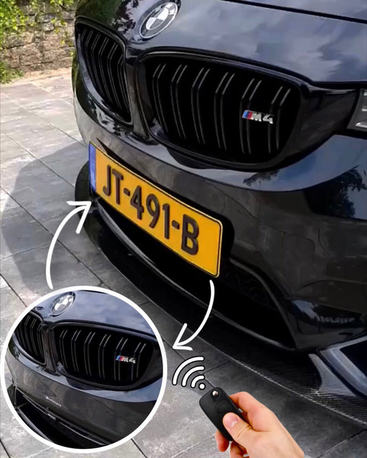 Retractable License Plate Holder BMW Trend Store