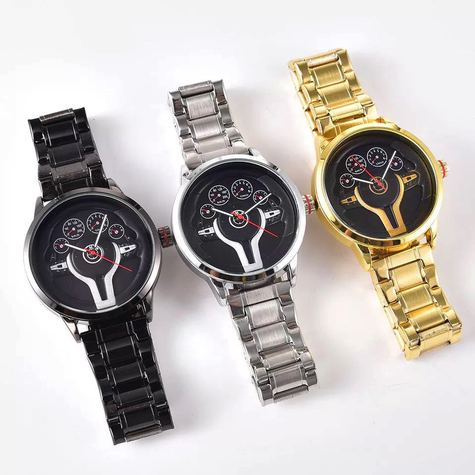 3D Steering Wheel Watch BMW Trend