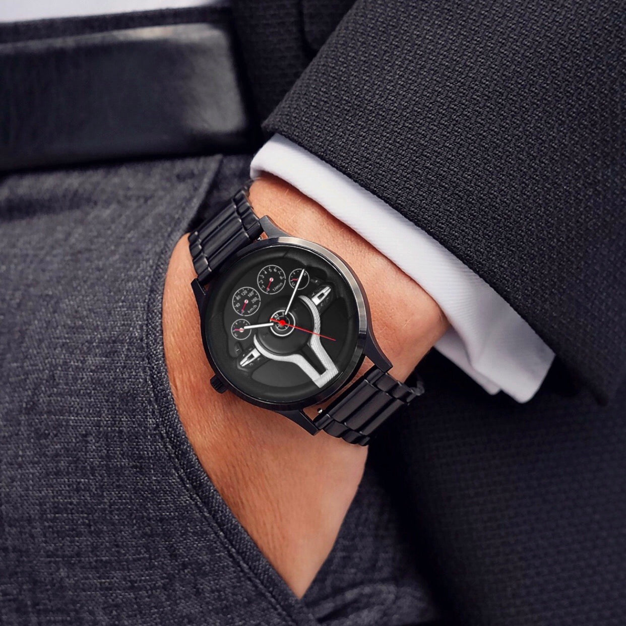 3D Steering Wheel Watch BMW Trend