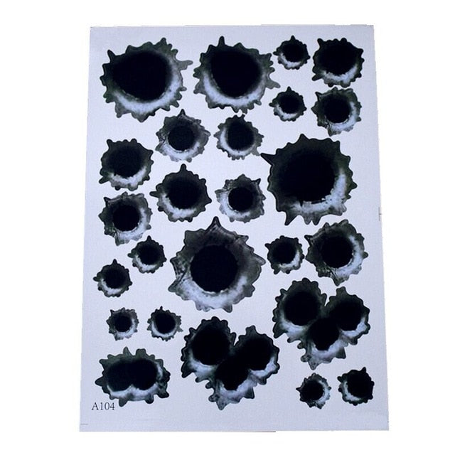 Bullet Holes Sticker BMW Trend